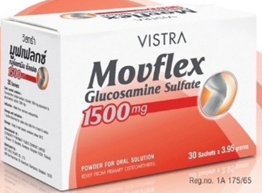 รูปภาพของ Vistra Glucosamine Movflex 1500mg 30ซอง 